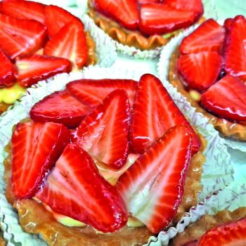 past4200 crostatine frutta fresca fragola
